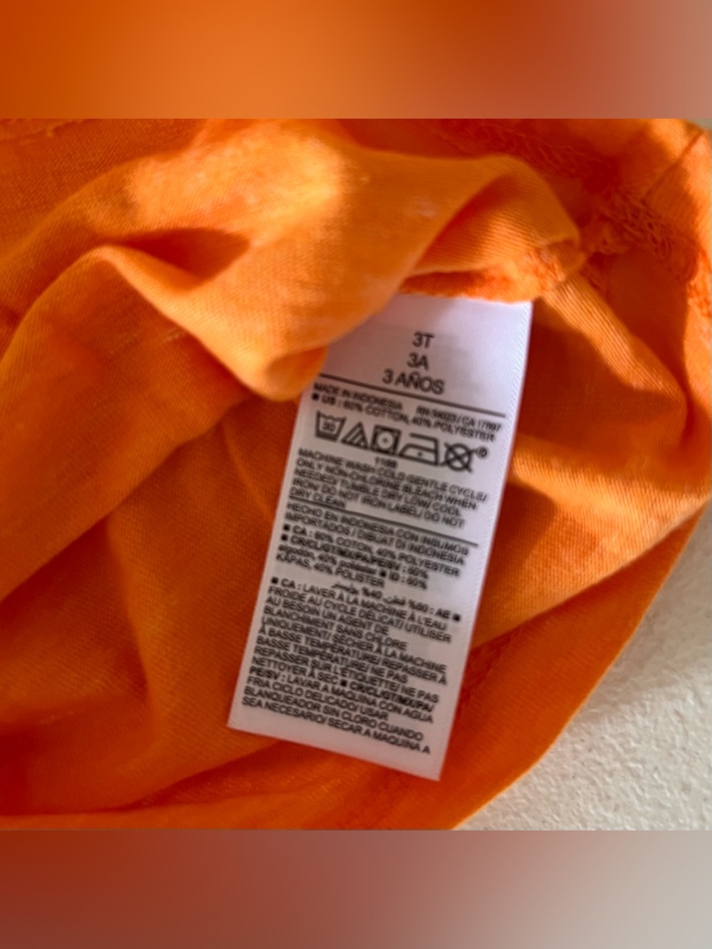 orange tees - Picture 4 of 4